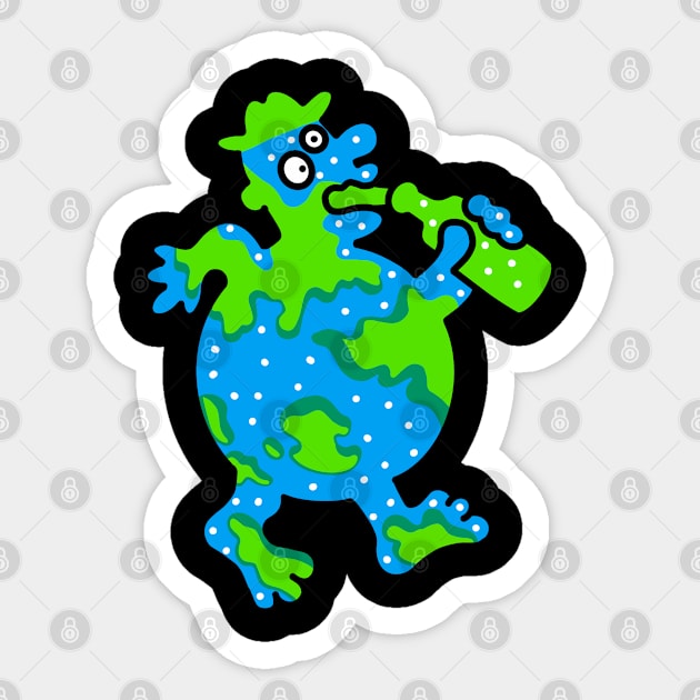 Monster Wolrd Sticker by Marjunai